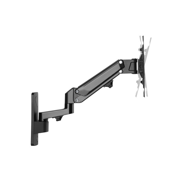 Digitus DA-90428 Univerzális monitor fali tartó gázrugóval és forgókarral 17"-43" Fekete