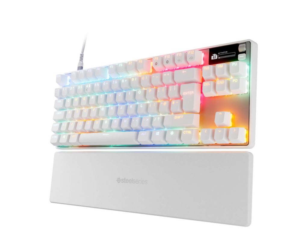 SteelSeries Apex Pro TKL GEN3 Gaming billentyűzet Fehér UK