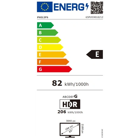 Philips 65PUS9010/12 UHD AMBILIGHT SMART QLED Televízió