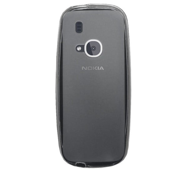 Szilikon telefonvédő (matt) ÁTLÁTSZÓ [Nokia 3310 (2017)]
