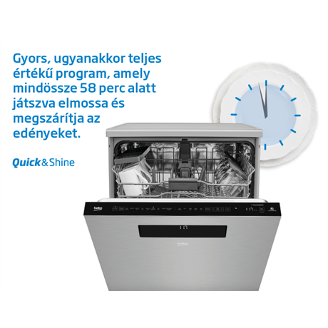 Beko DFS26024W MOSOGATÓGÉP 10 TERÍTÉK KESKENY
