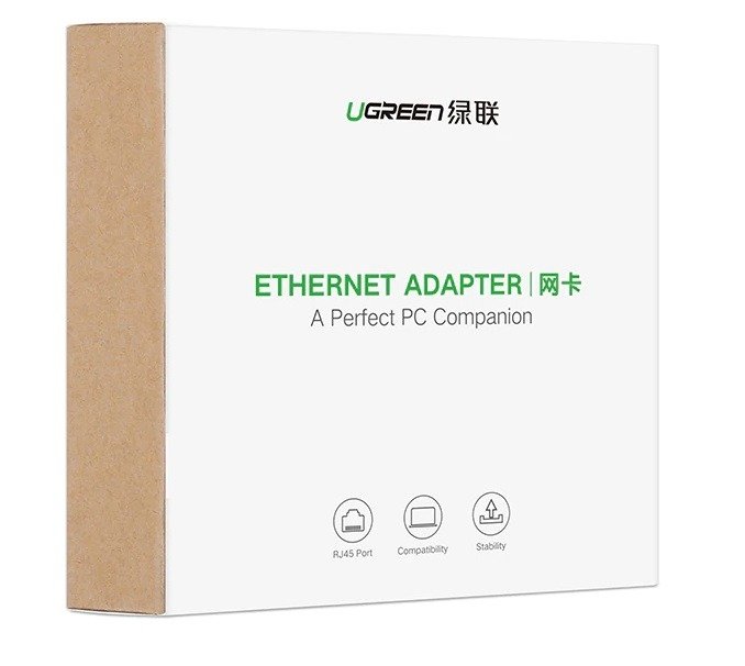 UGREEN Külső Gigabit Ethernet USB 3.0 adapter (szürke)
