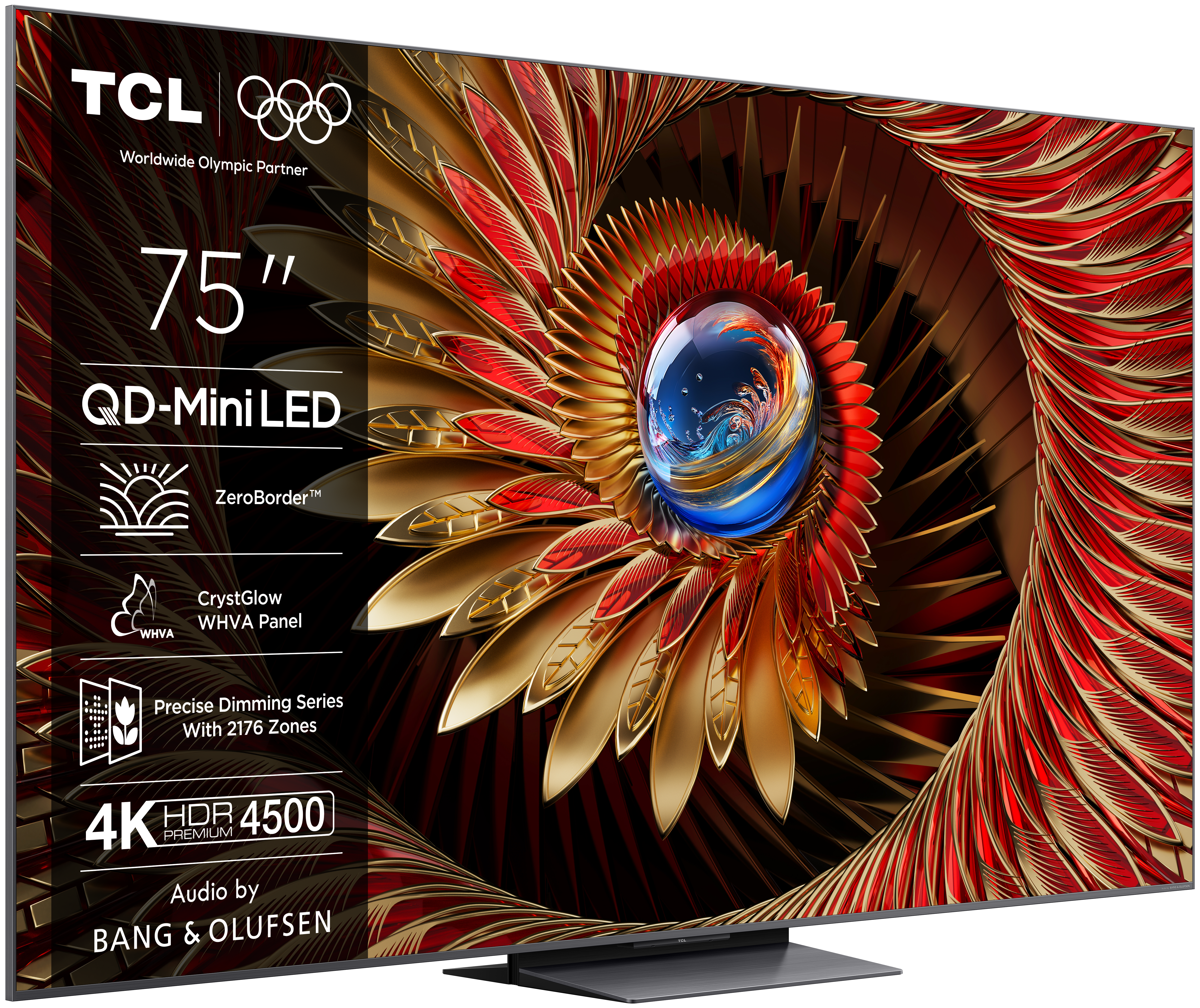 TCL 75" 75C8K QD-MiniLED 189cm 4K Google TV