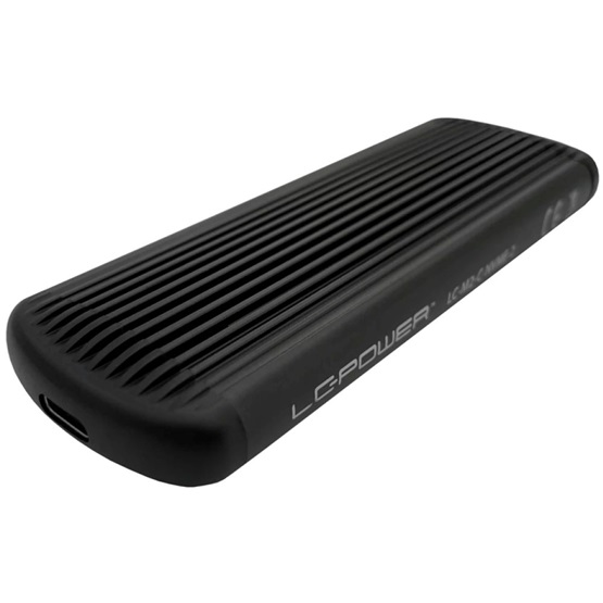 LC Power LC-M2-C-NVME-2X2-RAID USB 3.2 2x2 Type C - M.2 NVMe SSD Külső ház LC Power LC-M2-C-NVME-2X2-RAID USB 3.2 2x2 Type C - M.2 NVMe SSD Külső ház