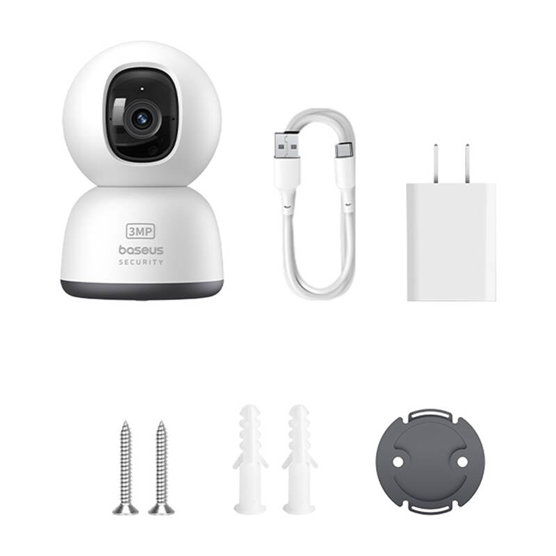 Baseus P1 Lite 2K Wi-Fi IP kamera szett 