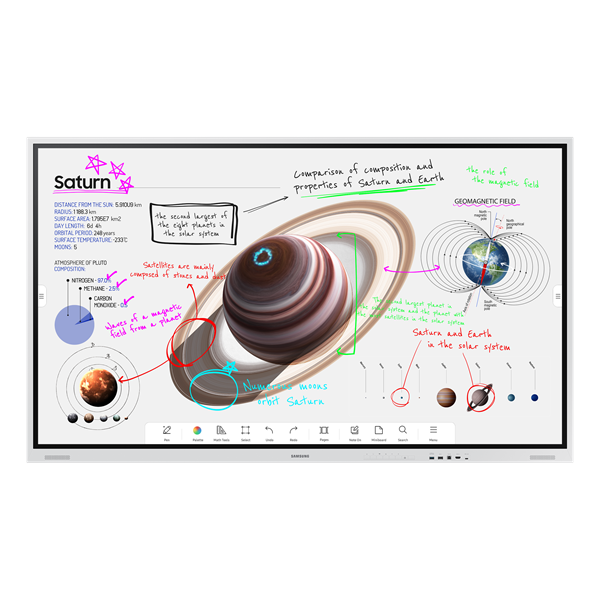SAMSUNG WM75B 16/7 Interactive Display WMB Series 75" Interaktív tábla