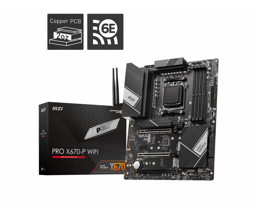 MSI PRO X670-P WIFI alaplap