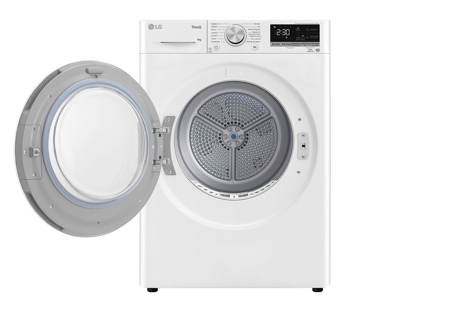 LG RH90V5AV6N Hőszivattyús szárítógép – 9 Kg, D Energiaosztály, WiFi