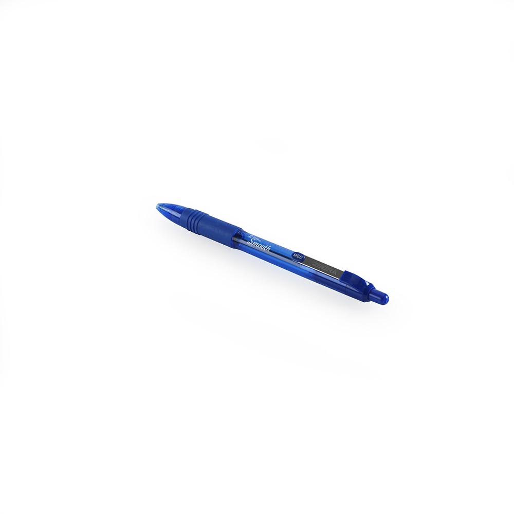 Zebra Golyóstoll 1mm, kék test,  Z-grip Smooth, írásszín kék (22562)