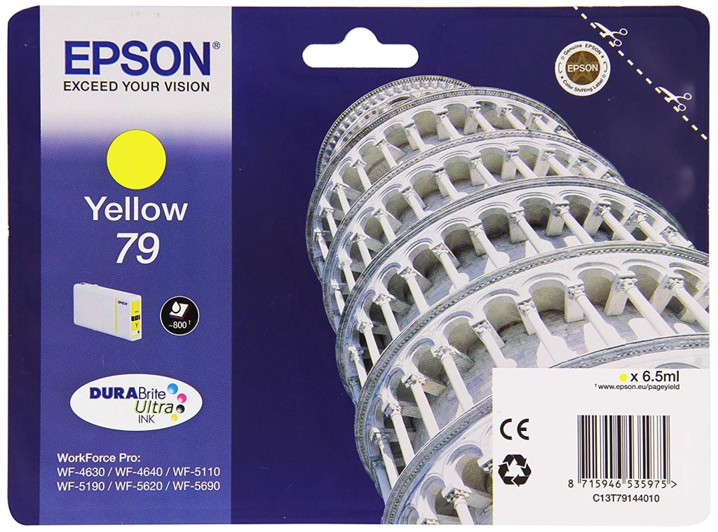 Epson 79 DURABrite Ultra tintapatron sárga (C13T79144010) Epson 79 DURABrite Ultra tintapatron sárga (C13T79144010)