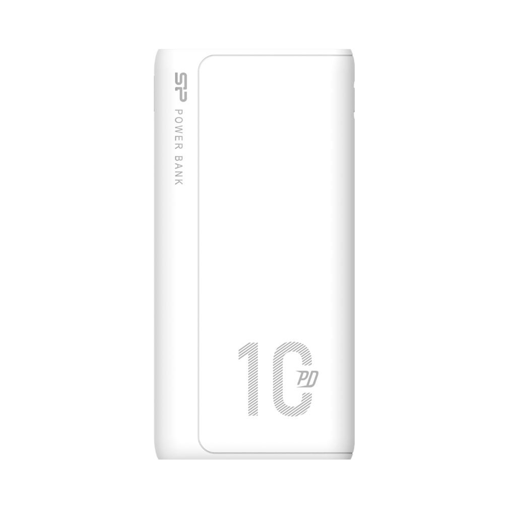 Silicon Power QP15 Power Bank 10000mAh fehér (SP10KMAPBKQP150W)