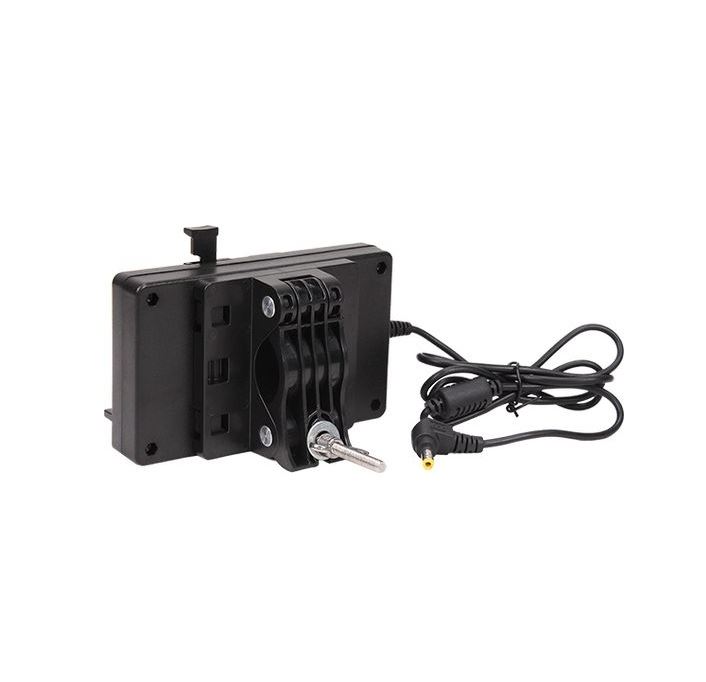 Nanlite BT-BA-V V-Mount akku adapter DC foglalattal Nanlite BT-BA-V V-Mount akku adapter DC foglalattal