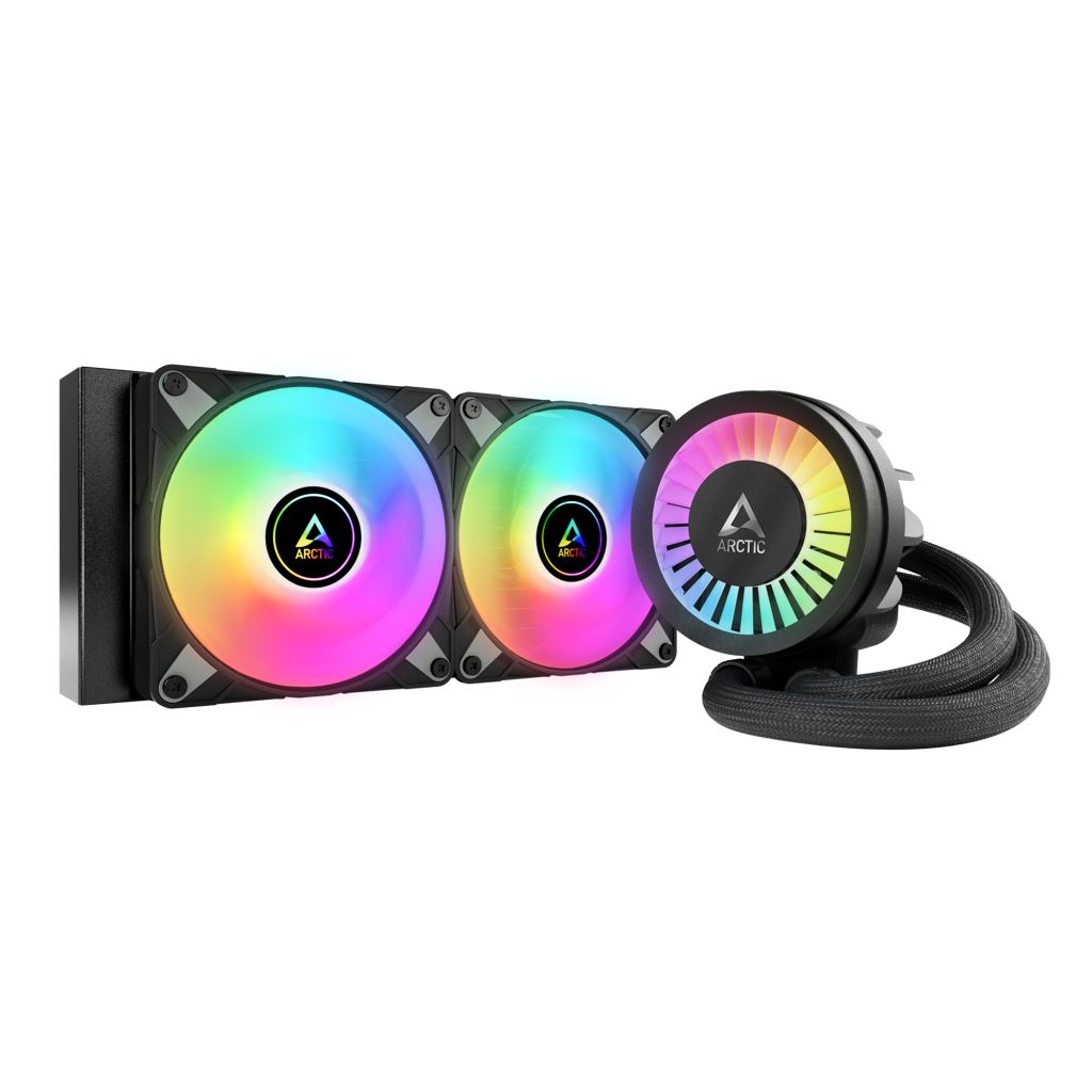 Arctic ACFRE00143A Liquid Freezer III 280 A-RGB univerzális CPU vízhűtés fekete  