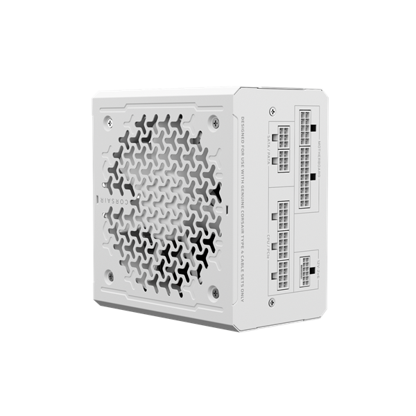 CORSAIR Moduláris RM750e 750W 12cm  ATX 3.1  PCIe 5.1 BOX Cybenetics Gold Tápegység Fehér