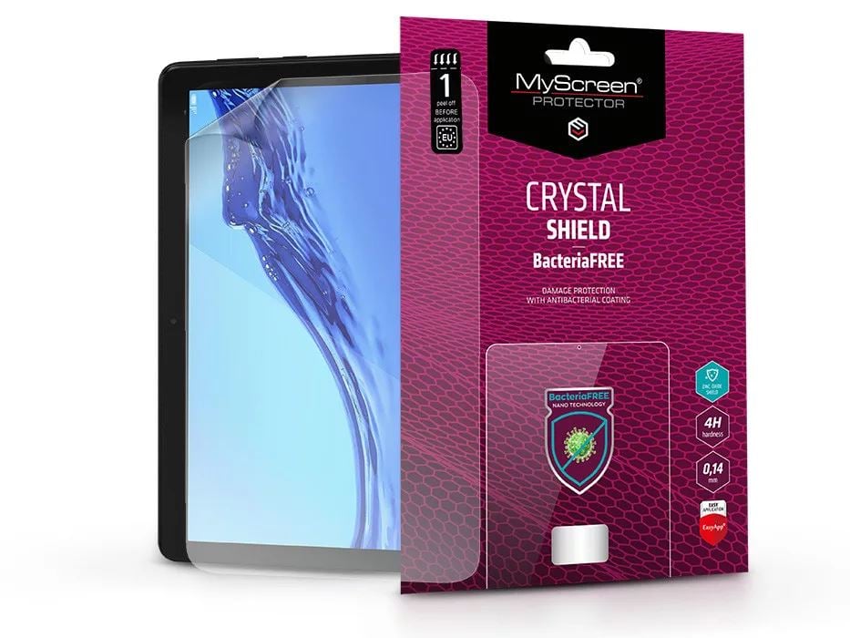 MyScreen Protector Crystal Shield BacteriaFree Huawei MatePad T8 LTE képernyővédő fólia 1db (LA-2035)