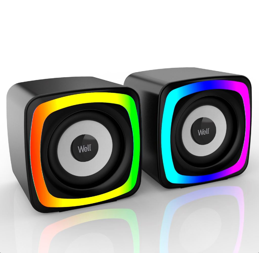 Well SPKR-MM2.0-BRW01-WL bluetooth 2.0 hangszóró fekete 