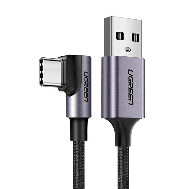 UGREEN US284 USB-C Kábel, 3A , 3m (fekete) UGREEN US284 USB-C Kábel, 3A , 3m (fekete)
