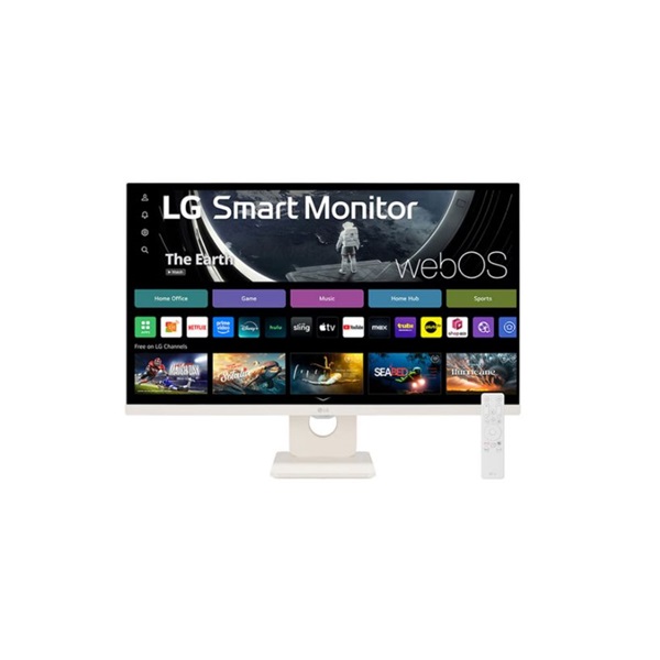 LG 27" 27U511SA-W.AEU Smart Wireless Monitor - Full HD, 1920x1080, 100Hz, Fehér
