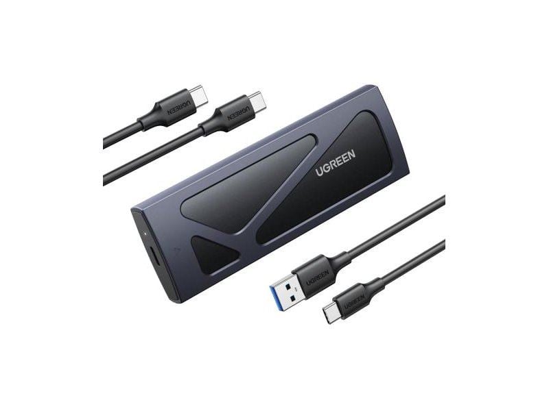 UGREEN 15512 M.2 NVMe SSD ház szürke  