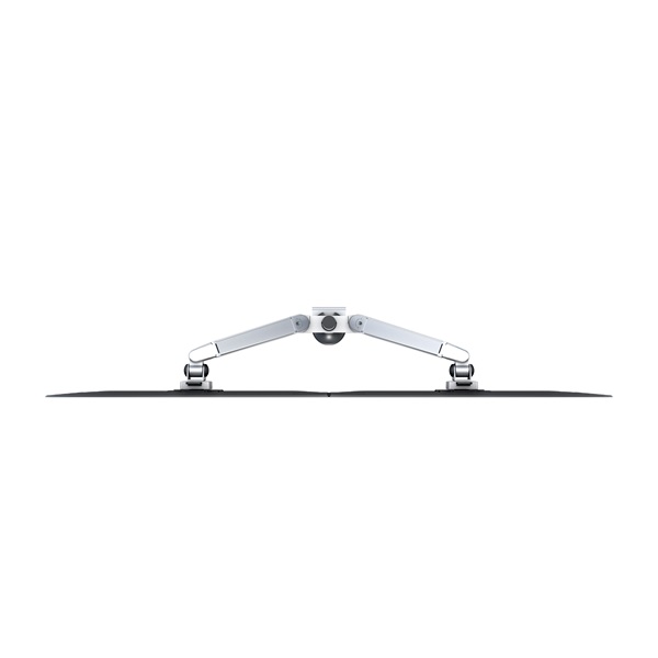 MULTIBRACKETS  Lift Dual dönthető forgatható 15-32" asztali rögzítő Gas Ezüst