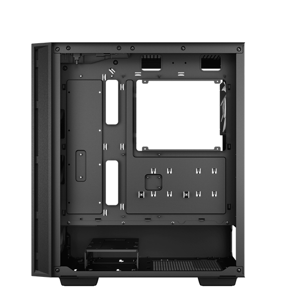 DeepCool MATREXX55 MESH V4 C  fekete  ablakos  3x14cm + 1x12cm A-RGB venti Számítógépház  
