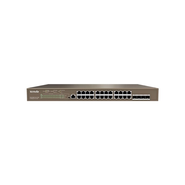 Tenda TEG5328P-24-410W 10/100/1000Mbps 24 portos PoE switch Tenda TEG5328P-24-410W 10/100/1000Mbps 24 portos PoE switch