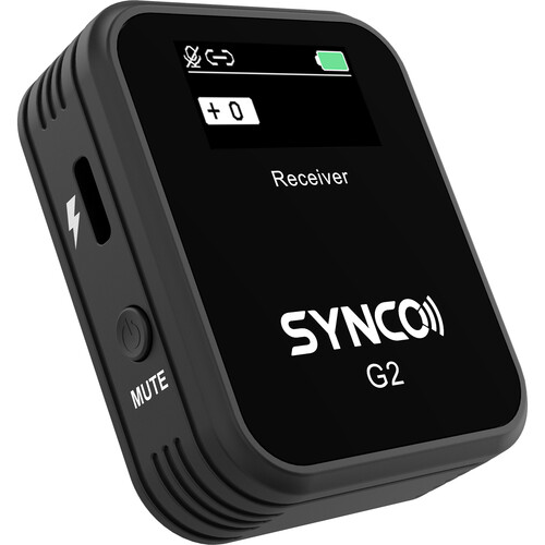 Synco WAir-G2 (A1) ultrakompakt vezetéknélküli csiptetős mikrofon rendszer  TFT kijelzővel (2.4 GHz)
