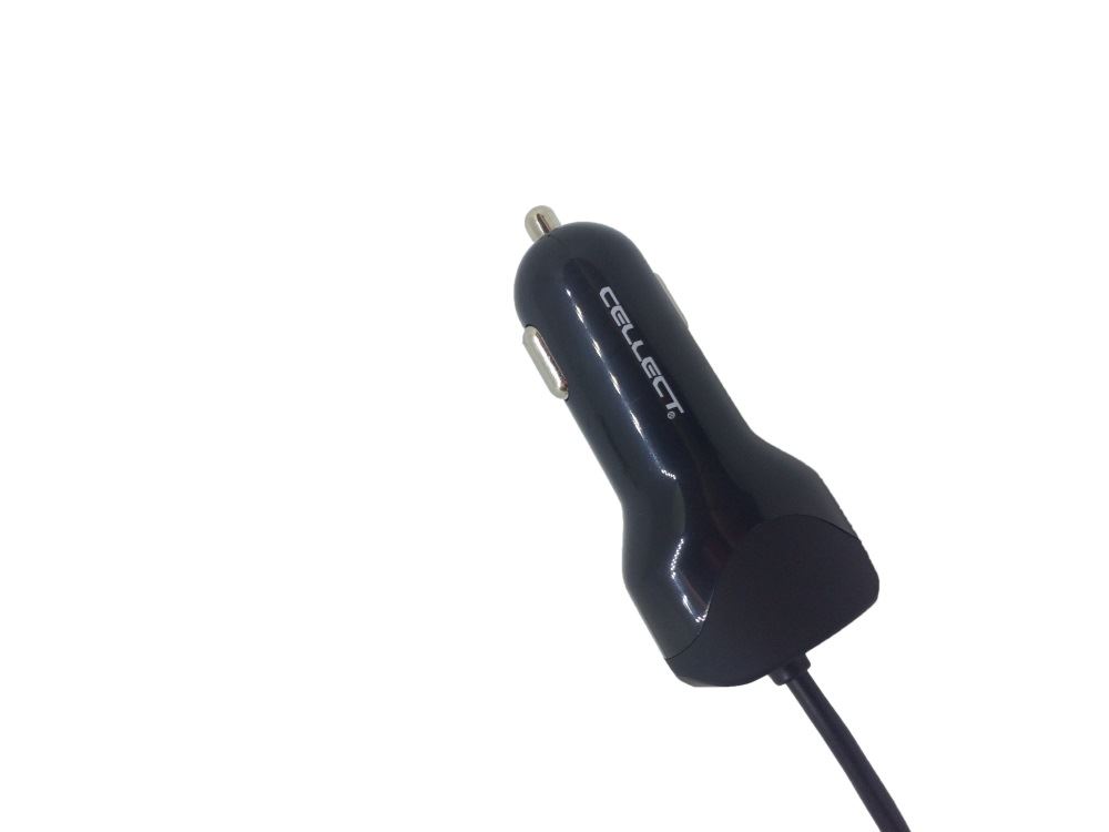 Cellect MPCB-TYPEC-ADAPT-24A autós töltő Type-C típusú kábellel + 1 x USB aljazat Cellect MPCB-TYPEC-ADAPT-24A autós töltő Type-C típusú kábellel + 1 x USB aljazat
