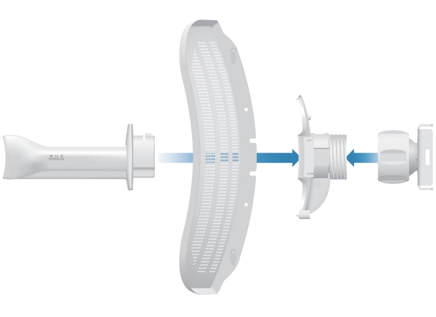 Ubiquiti LiteBeam LBE-M5-23 M5 AirMax 5GHz 23dBi CPE