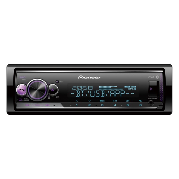 Pioneer MVH-S520BT mechanika nélküli Bluetooth/USB autóhifi fejegység Pioneer MVH-S520BT mechanika nélküli Bluetooth/USB autóhifi fejegység