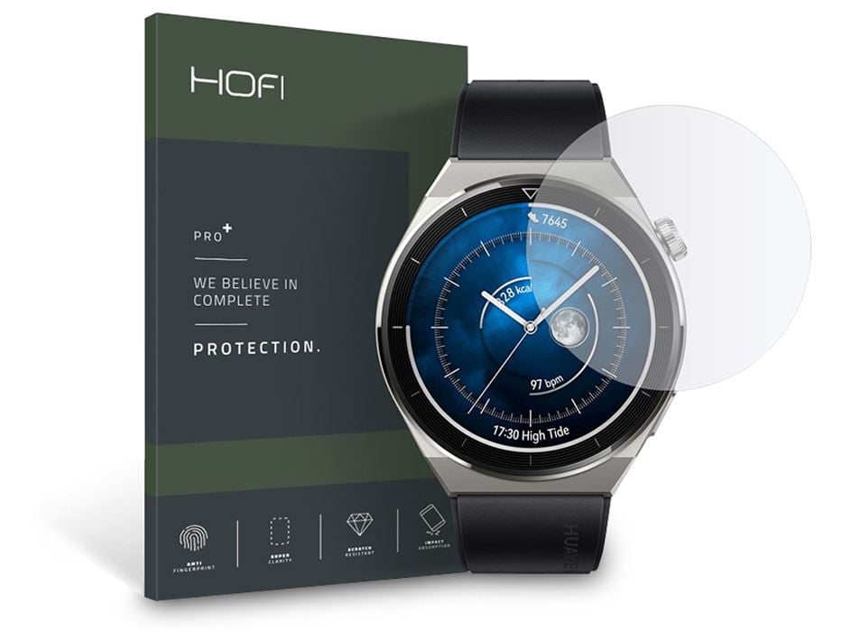 HOFI Glass Pro+ Huawei Watch GT 3 Pro (46mm) üveg képernyővédő fólia (FN0406)