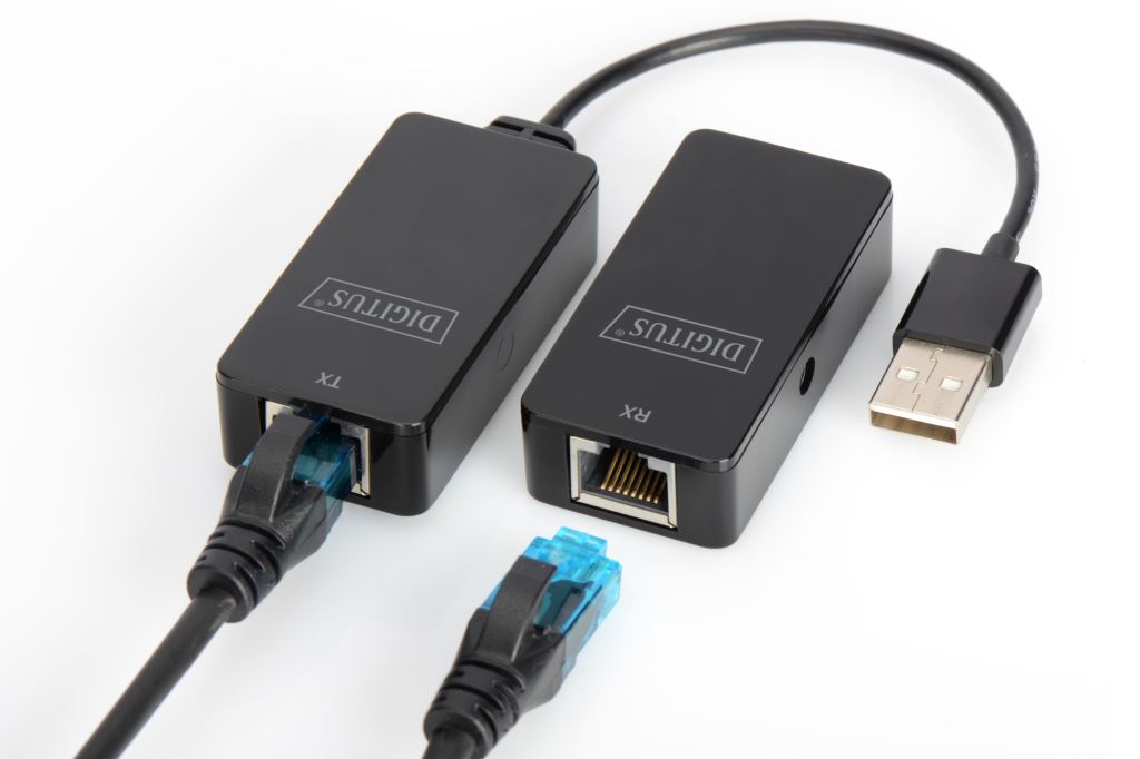 Digitus RJ45 USB 2.0 hosszabbító (DA-70141)