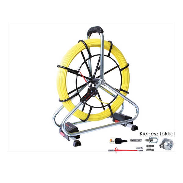 Runpotec 100650 Pro Set 6mm/80m műanyag burkolatú üvegszálas berudáló Runpotec 100650 Pro Set 6mm/80m műanyag burkolatú üvegszálas berudáló
