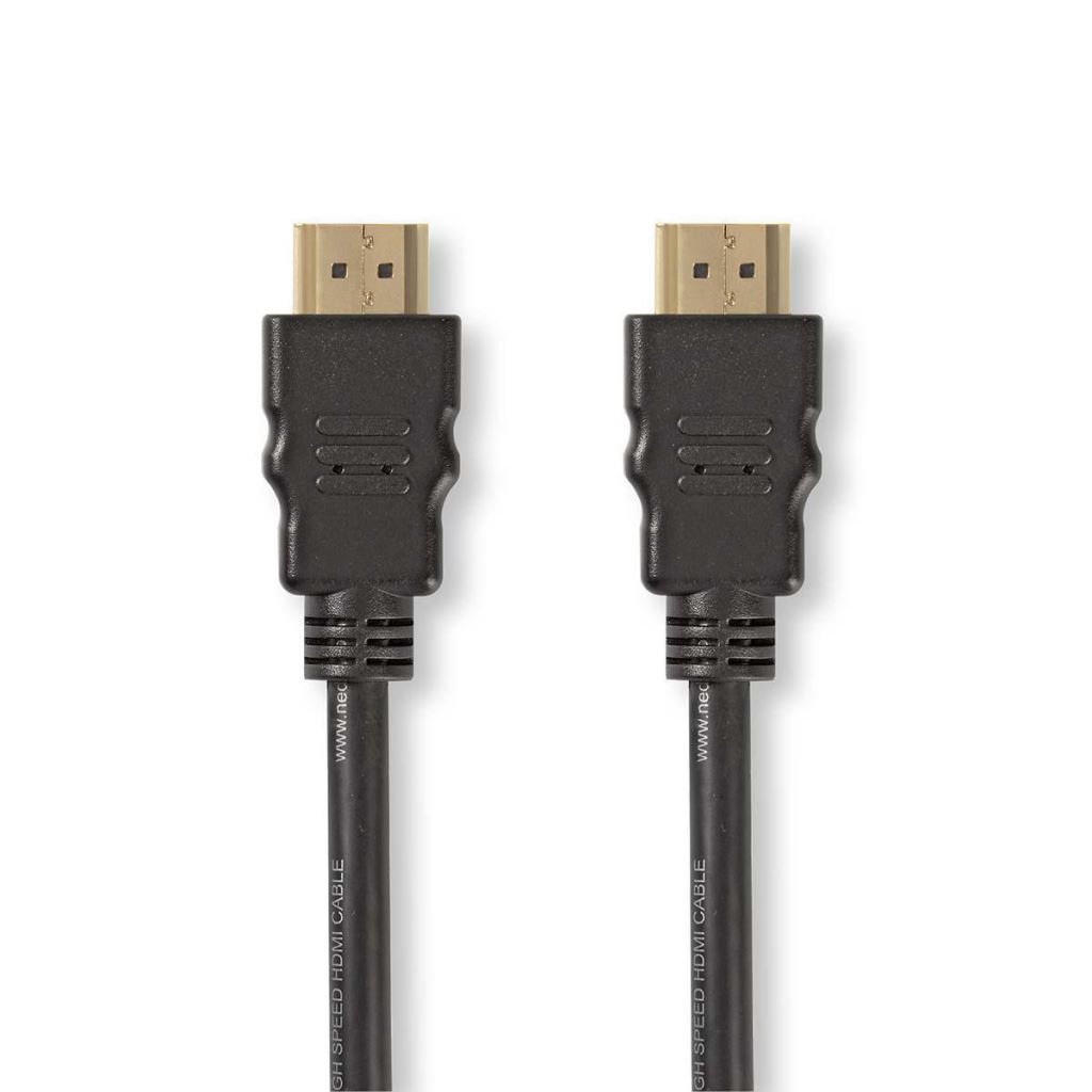 Nedis nagysebességű HDMI kábel 2m fekete (CVGT34001BK20)