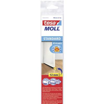 Ajtóseprű 1 m x 37 mm, fehér, műanyag, Tesamoll Standard Tesa Ajtóseprű 1 m x 37 mm, fehér, műanyag, Tesamoll Standard Tesa