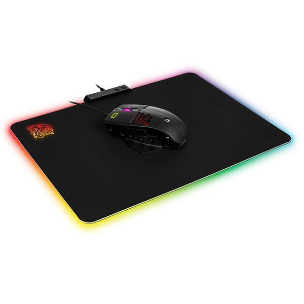 Thermaltake Ttesports MP-DCM-RGBSMS-01 DRACONEM RGB Cloth Edition Gaming egérpad Thermaltake Ttesports MP-DCM-RGBSMS-01 DRACONEM RGB Cloth Edition Gaming egérpad