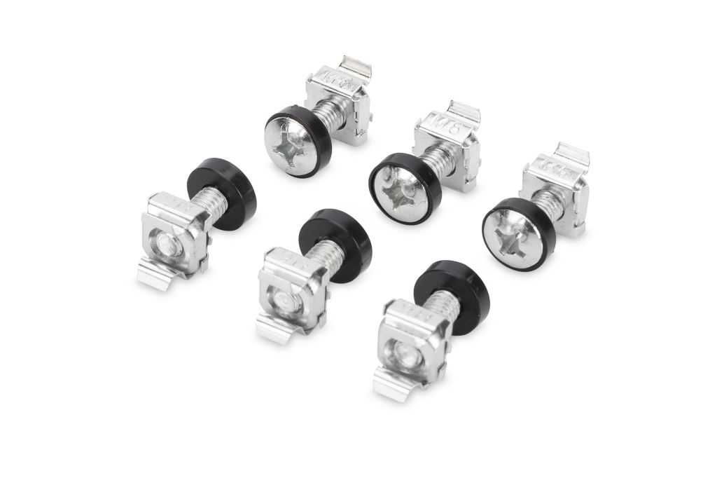 Digitus csavar és anya készlet 50db/csomag ezüst (DN-19 SET-S) Digitus csavar és anya készlet 50db/csomag ezüst (DN-19 SET-S)
