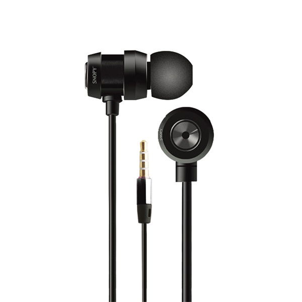 Snopy SN-J01  mikrofon  3.5mm jack  1.2m kábel  fekete-kék Fülhallgató  