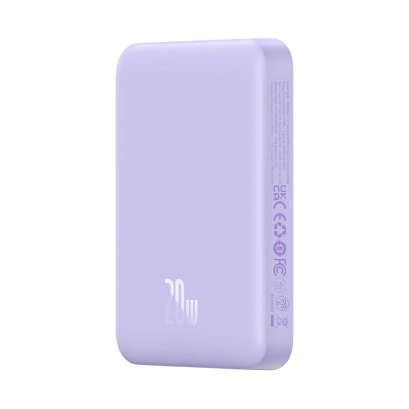 Magnetic Mini Air Powerbank Baseus 10000mAh 20W (purple)