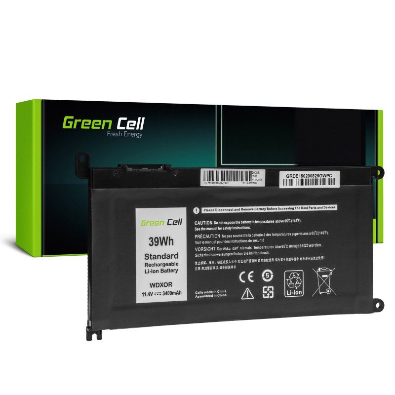 Green Cell akkumulátor WDX0R WDXOR Dell Inspiron 11.4V 3400mAh (DE150) Green Cell akkumulátor WDX0R WDXOR Dell Inspiron 11.4V 3400mAh (DE150)