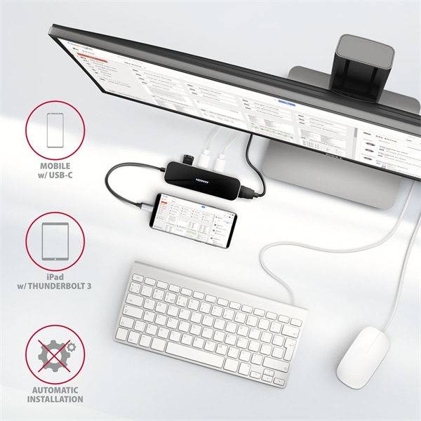 Axagon HMC-6H4A SuperSpeed USB-C Combo 6in1 Hub