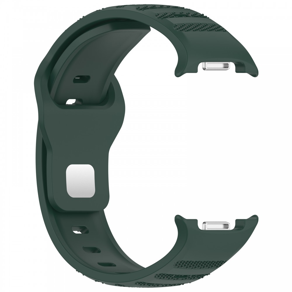 Samsung Galaxy Watch 8/Classic bordázott óraszíj,22mm,S.zöld