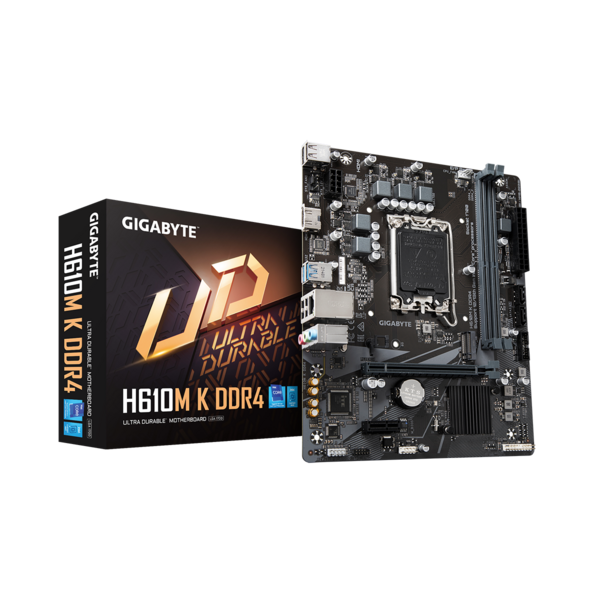 GIGABYTE S1700 H610M K DDR4 INTEL H610 mATX Alaplap GIGABYTE S1700 H610M K DDR4 INTEL H610 mATX Alaplap