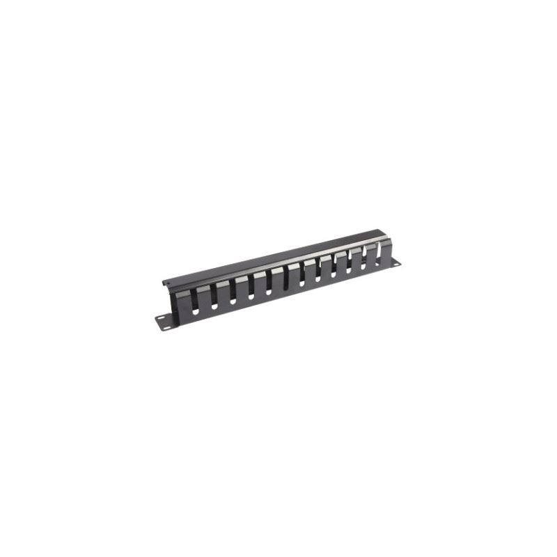 WP kábelrendező Rack szekrényhez 1U fekete (WPN-ACM-301-B)
