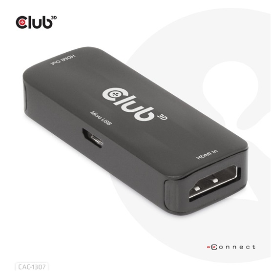  Club3D HDMI Active 4K60Hz Repeater F/F Adapter