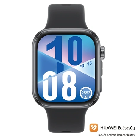 Huawei Watch Fit 4 okosóra Fekete