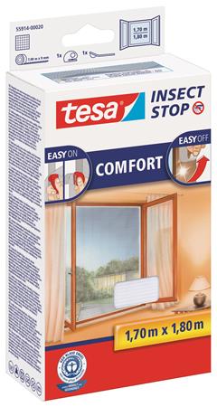 TESA Comfort ablakra öntapadó  1,3 x 1,5 m Szúnyogháló  Fehér