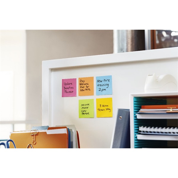 Post-it Super Sticky 654-6SS 76x76mm 90lap pink öntapadós jegyzettömb