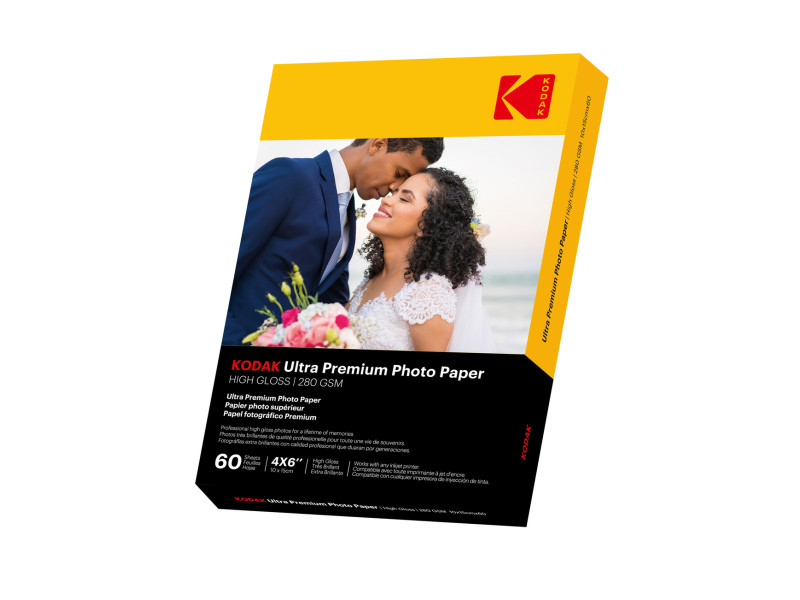 KODAK Ultra Premium fotópapír - RC Gloss 280g, 10x15, 60db KODAK Ultra Premium fotópapír - RC Gloss 280g, 10x15, 60db