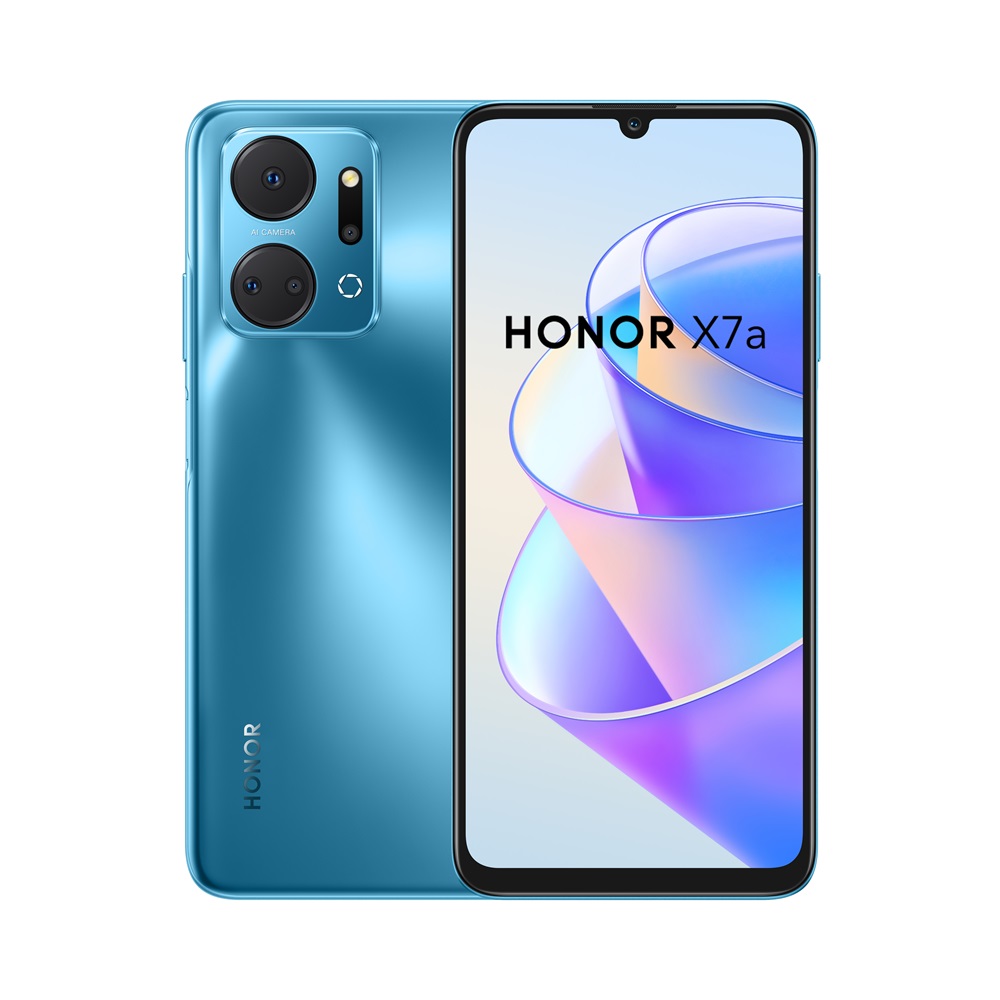 Honor X7a DualSIM 128GB Okostelefon  Ocean Blue